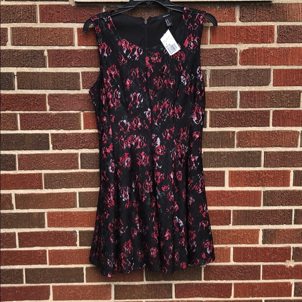 Forever 21 Black and Red Dress
